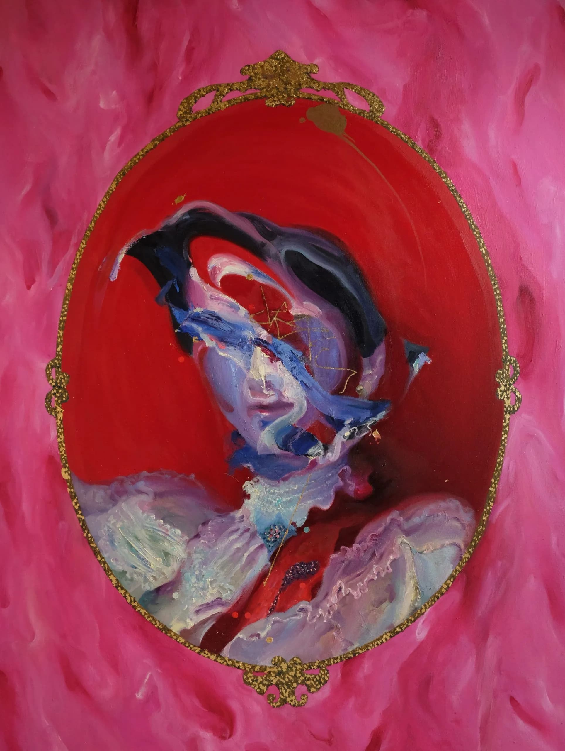 01_Kittaya Poolsawatdi_Mrs.Ploy10_Oil on linen_38x30