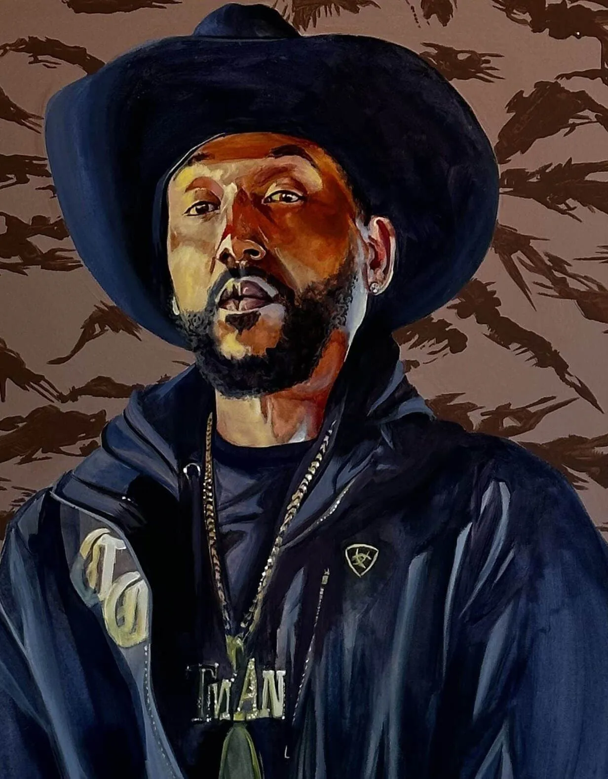 07_Gabriel Gault_Compton Cowboy_Acrylic on canvas_24x18