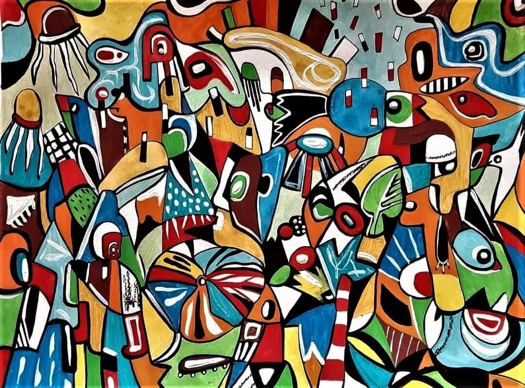 14_Bahar Uyandiran_Spring_oil on canvas_Acrylic on paper_10x13