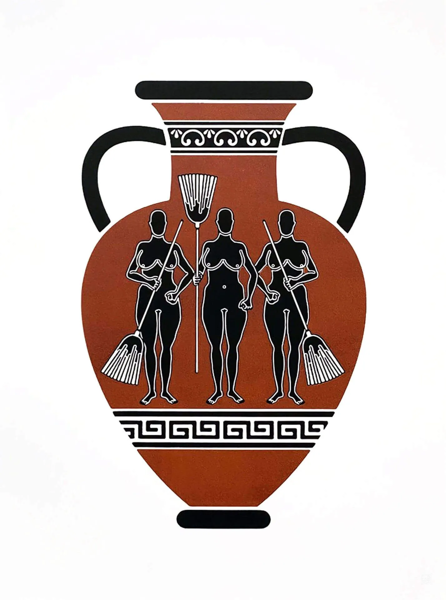 15_Linda Behar_Amphora_Woodcut on fine art paper_30x22