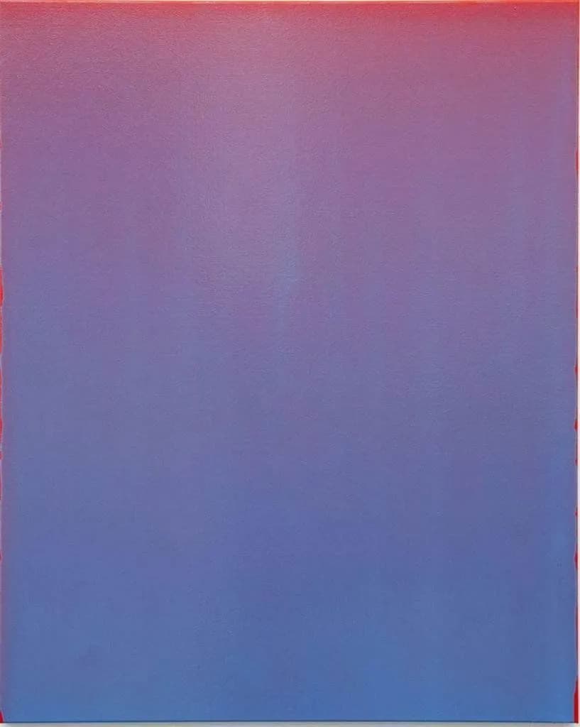 2011 Matthew Allen Blue Over Red