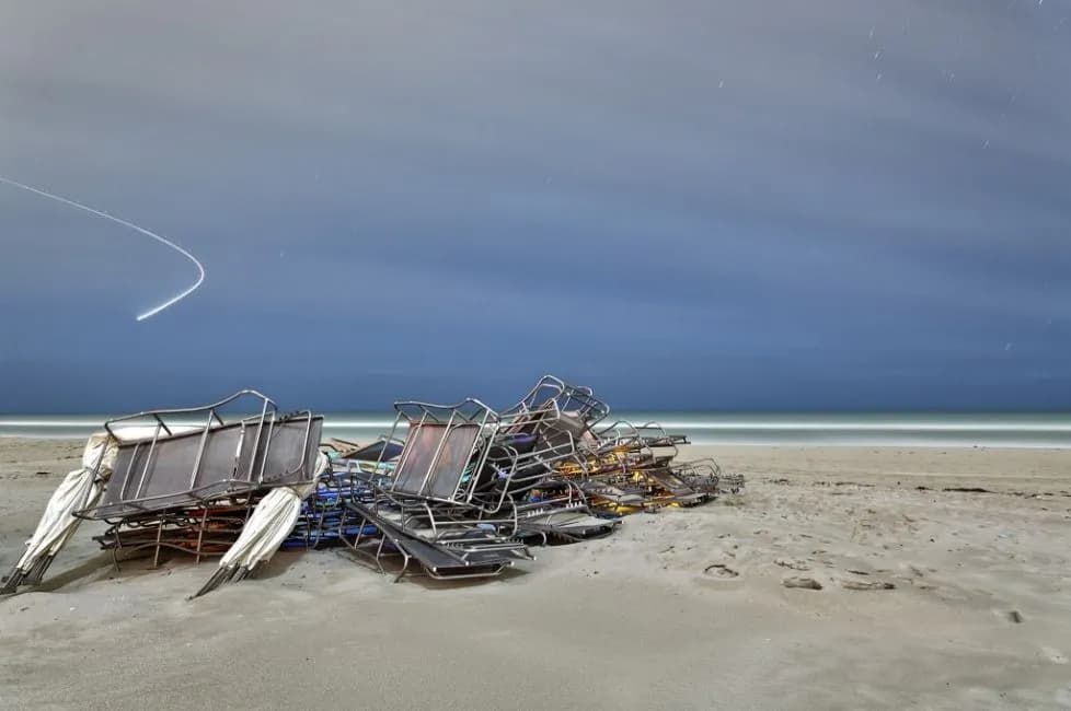 2013 Jorge De La Torriente- Beach Chair Mess