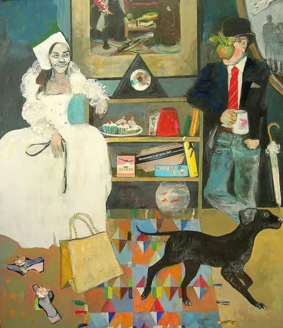2013 Phyllis Dunseth- The Duke and Duchess, After Holbien's..