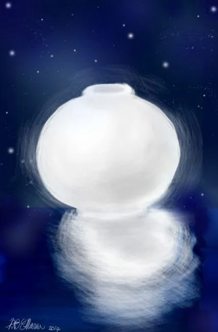 2014 AD Maria Leean- The Moon Jar - Lunatic Shadow