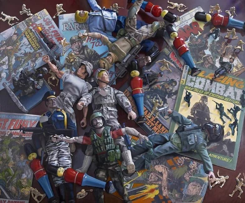 2015 Steve Scheuring- A Pile of Soldiers