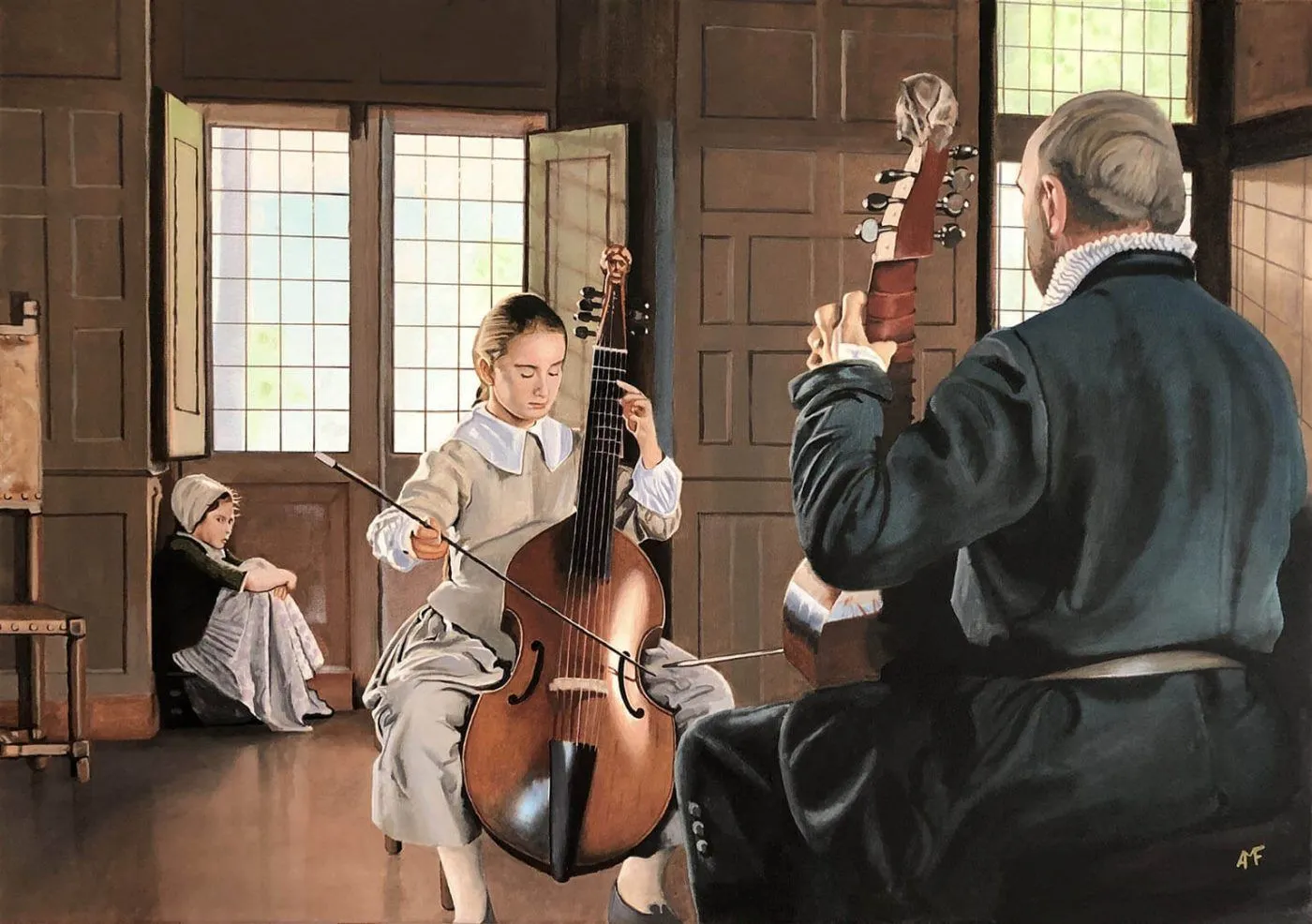 2020 Arnaud Feuga Lesson of viola da gamba