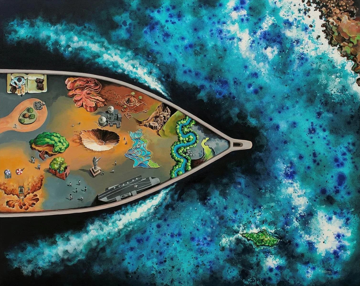 Voyage into the Unknown by Venugopal V.G.
