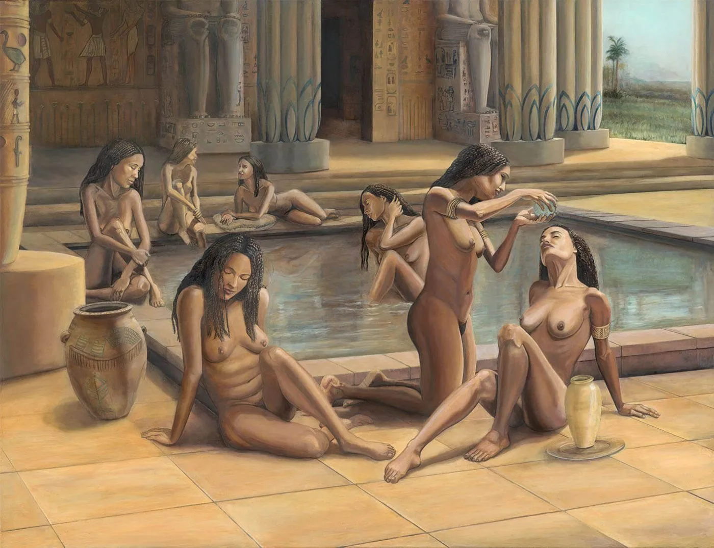 2020 Kenneth Burton Egyptian Bath