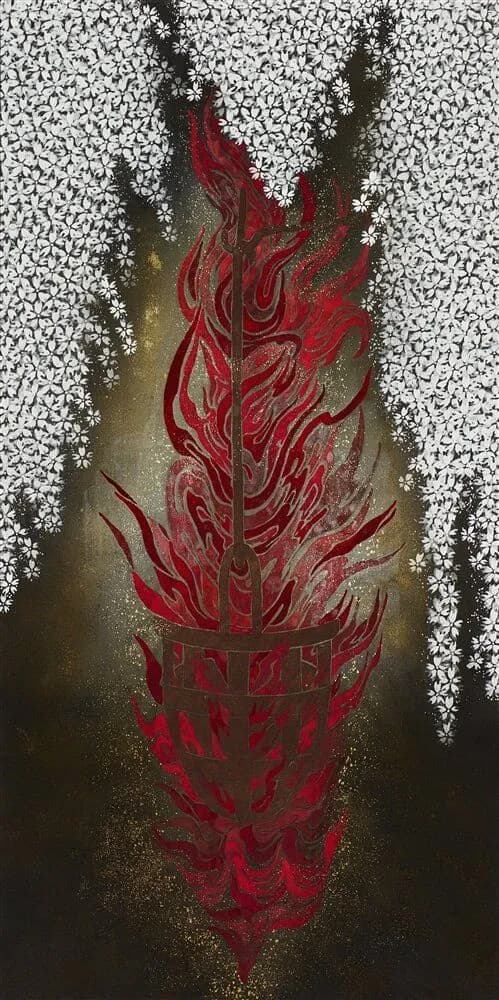 2021-Hiromitsu Kato-Bonfire