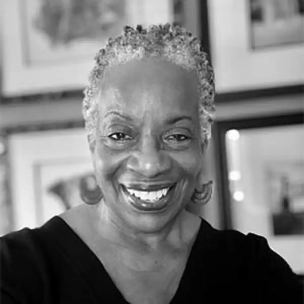 Cheryl Miller at the opening reception