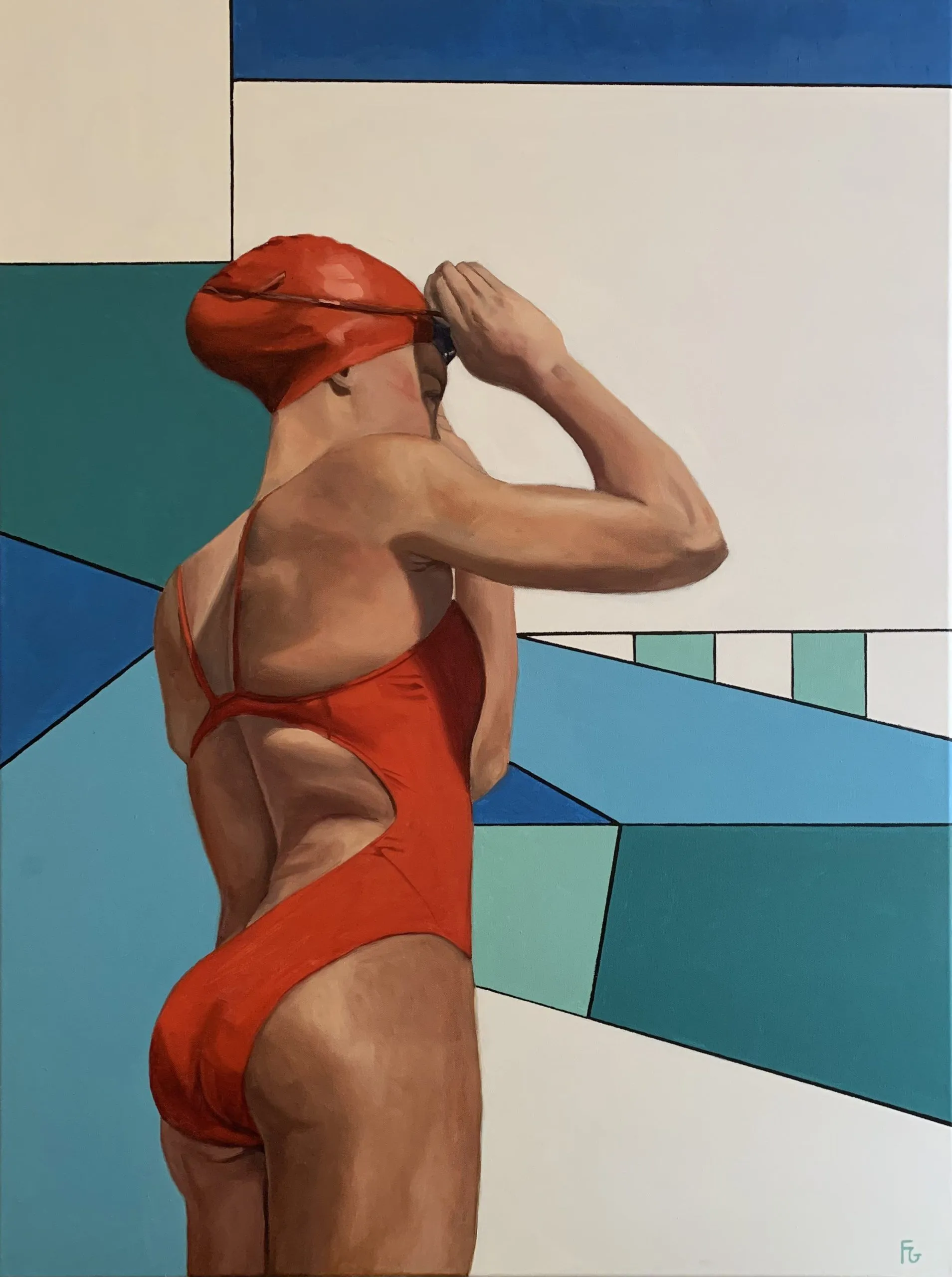 Fiorenza Gorini_The Solitude of the Swimmer #4
