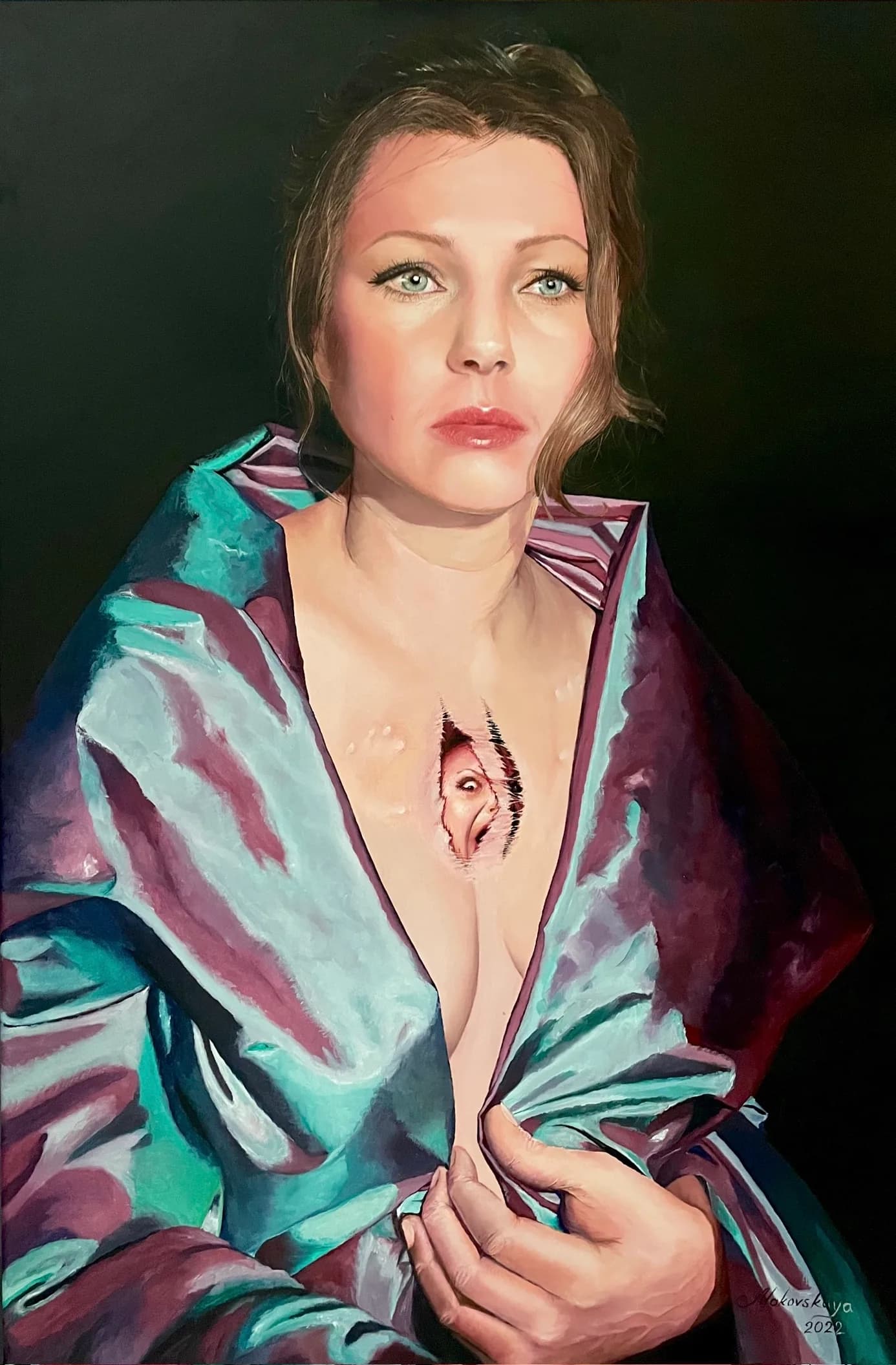 Monster Inside of Me, Self Portrait - Irina Makovskaya