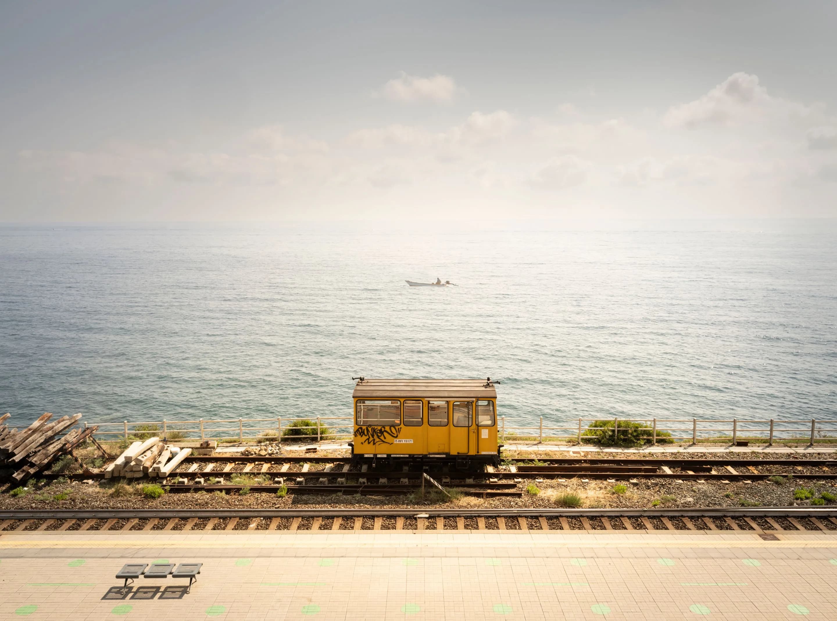 PAUL ADAMS_Train Car to Elba_Achival pigment print_30x30