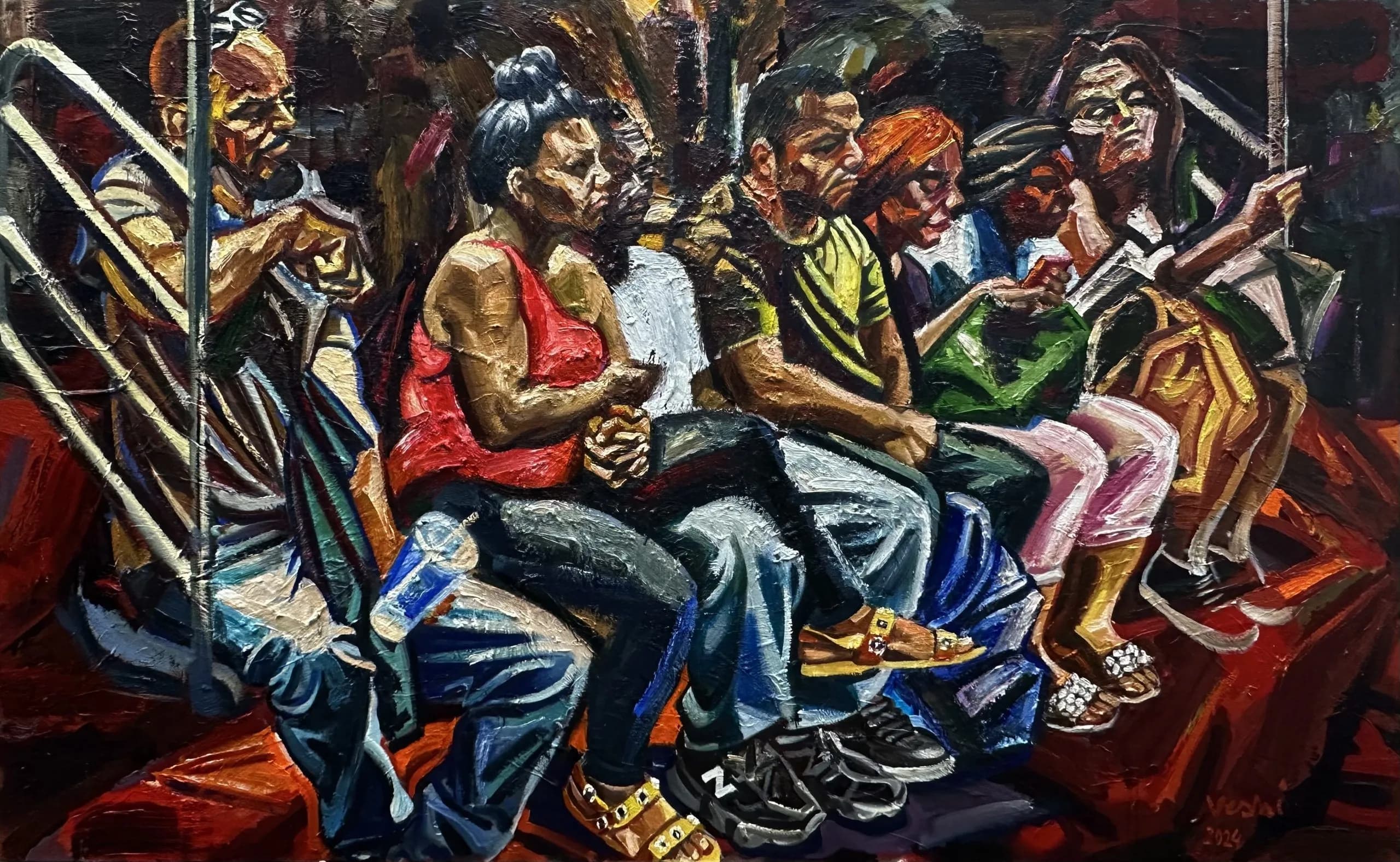 Zinni Veshi_Subway Riders (Eleventh Version)