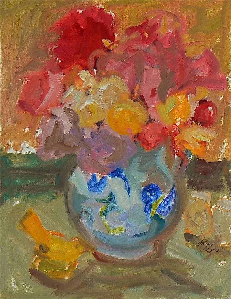 2012 Valerie Cordaro Floral and Glass