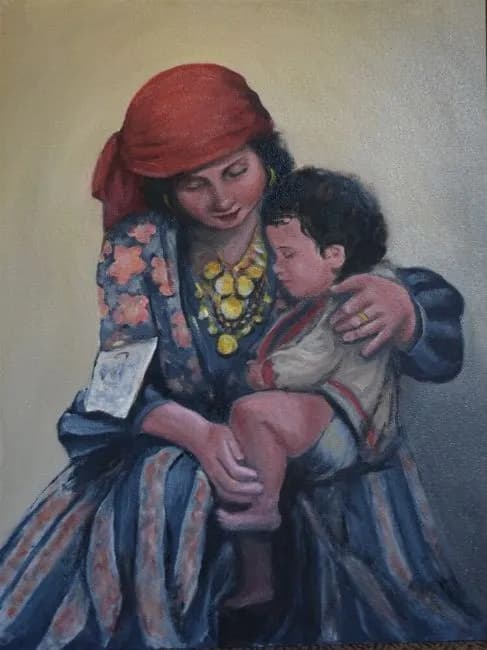 2017 Sandra Nardone-Gypsy Madonna on Ellis Island