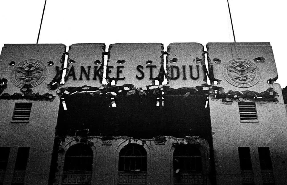 2019 Ross Lewis - Last Days of Precoius yankees Stadium - The Cracked Facade