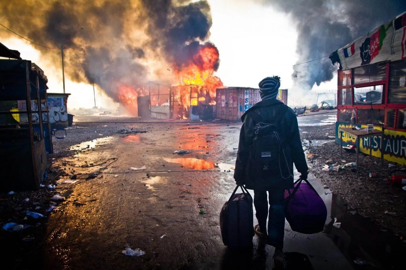 2019 Vincent Peal The Calais Jungle #7 France
