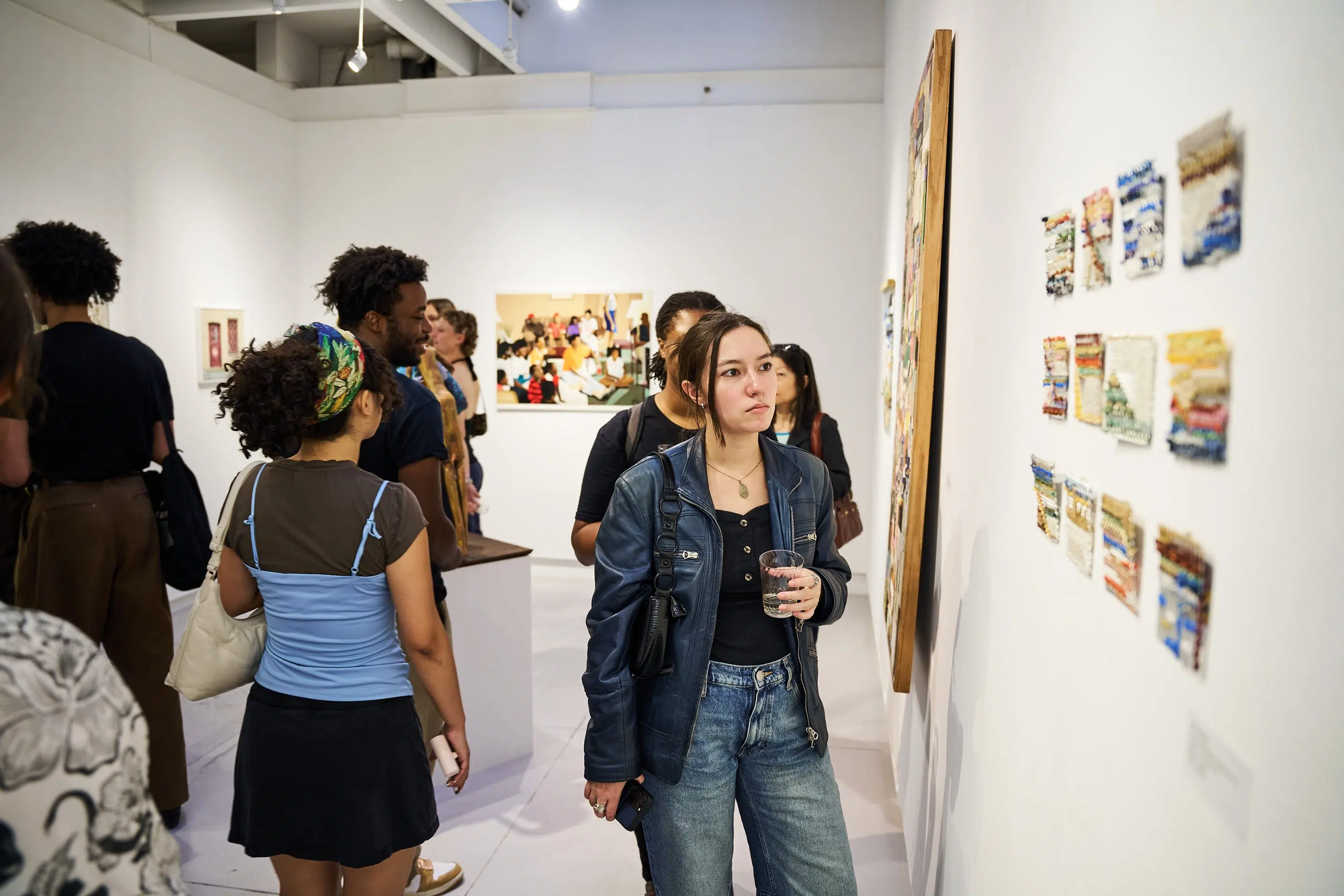 Agora Gallery exhibition opening