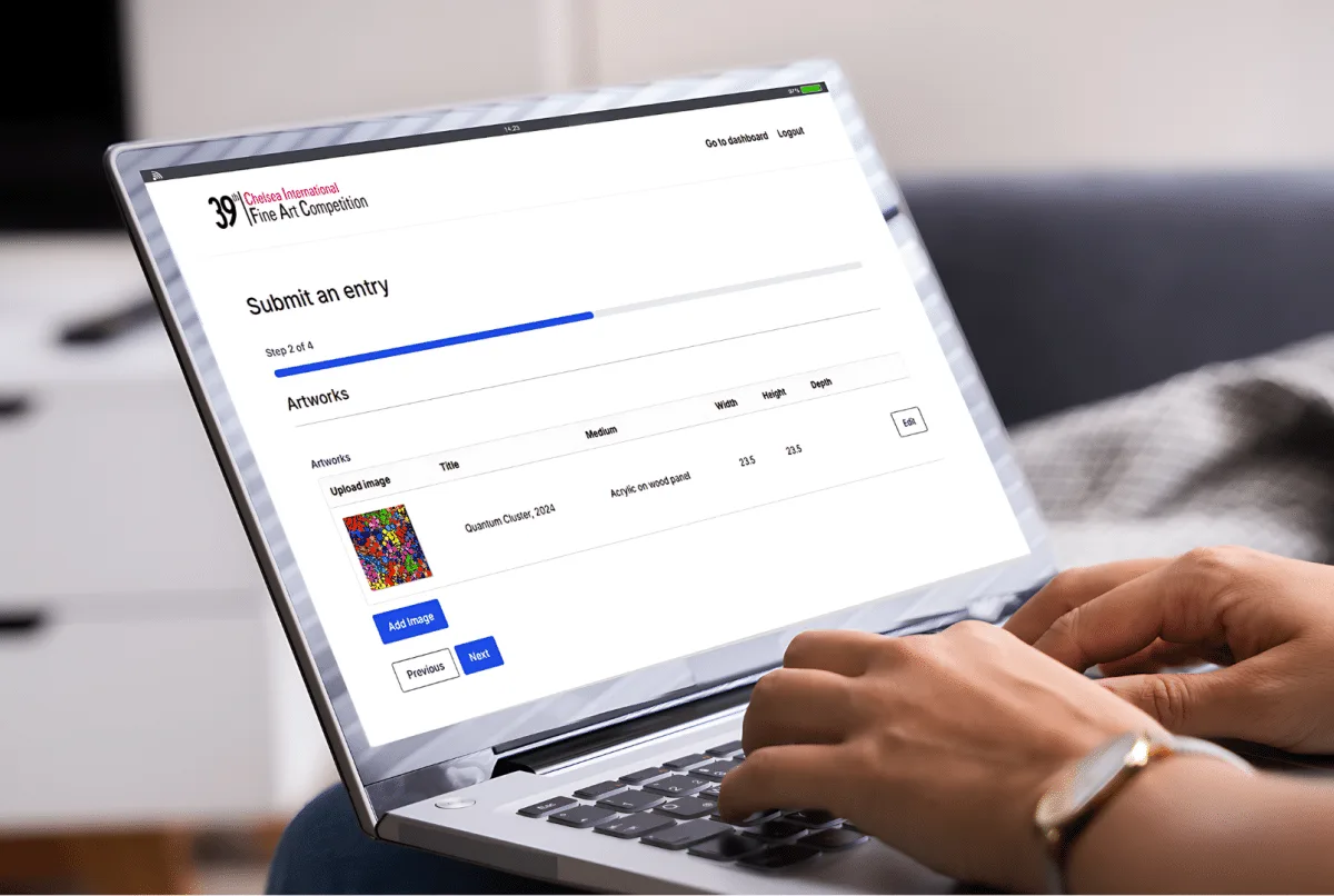 Include all required details when submitting entry.