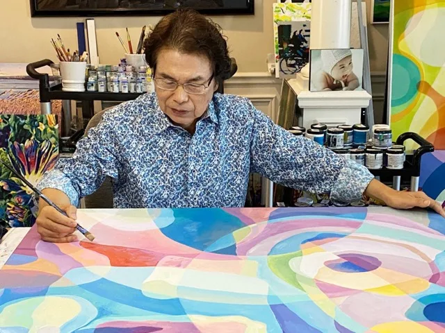 A Graphic Designer’s Eye, A Painter’s Heart